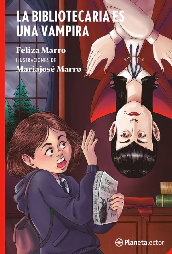 Literatura Infantil*Planeta Lector La bibliotecaria es una vampira