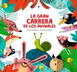 Álbum Ilustrado*Nubeocho La gran carrera de los animales