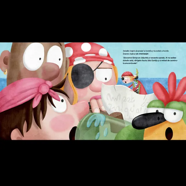 Álbum Ilustrado*Nubeocho La isla de los mocos