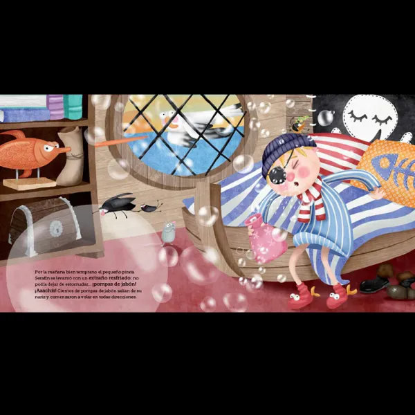 Álbum Ilustrado*Nubeocho La isla de los mocos