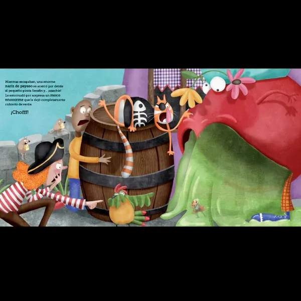 Álbum Ilustrado*Nubeocho La isla de los mocos