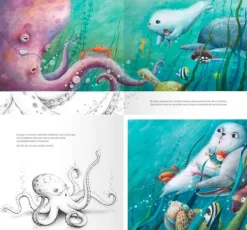 Álbum Ilustrado*Nubeocho La ola de estrellas