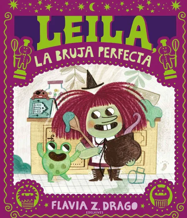 Álbum Ilustrado*Edelvives Leila, la bruja perfecta