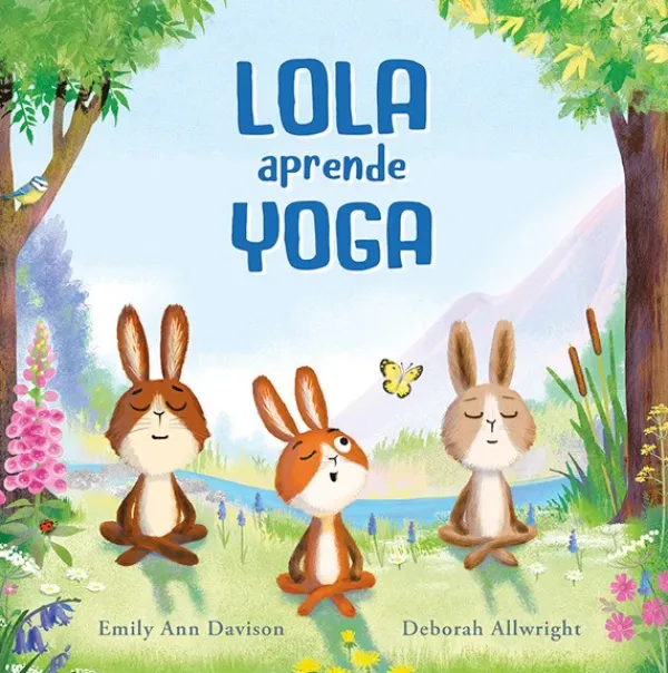 Álbum Ilustrado*Nubeocho Lola aprende yoga