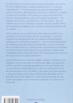 Teoría E Historia De La Arquitectura*Gustavo Gili Los Ángeles. La arquitectura de cuatro ecologías