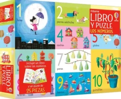 Actividades Y Puzzles*Usborne Los Numeros. Libro y puzle