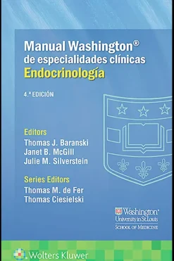 Ciencias De La Salud*Lippincott W u0026 W Manual Washington de endocrinología 4ª Ed.