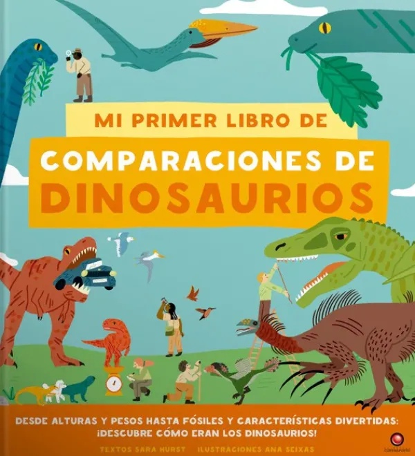 Animales Y Naturaleza*Contrapunto Mi primer libro de comparaciones de dinosaurios