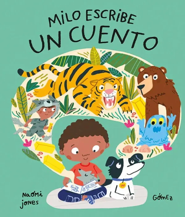 Álbum Ilustrado*Nubeocho Milo escribe un cuento