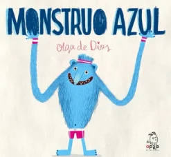 Álbum Ilustrado*Apila Monstruo Azul