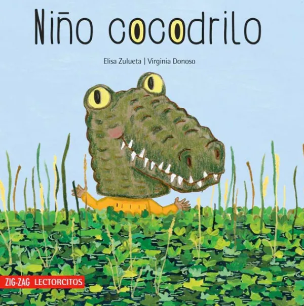 Álbum Ilustrado*Zig Zag Niño cocodrilo
