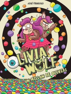 Álbum Ilustrado*Nubeocho Olivia Wolf. Un millón de olivias