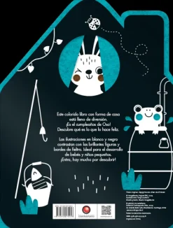Primera Infancia*Contrapunto Oso y sus amigos. Libro de fieltro Casa Feliz