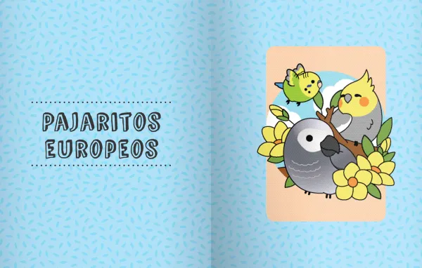 Guías De Dibujo*Contrapunto Pajaritos Kawaii. Aprende a dibujar