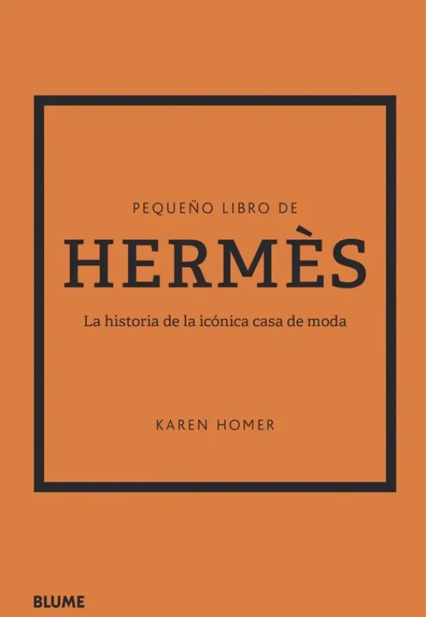 Moda*Blume Pequeño libro de Hermès