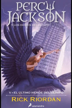 Novela Juvenil*Salamandra Infantil Juvenil Percy Jackson: El último héroe del Olimpo