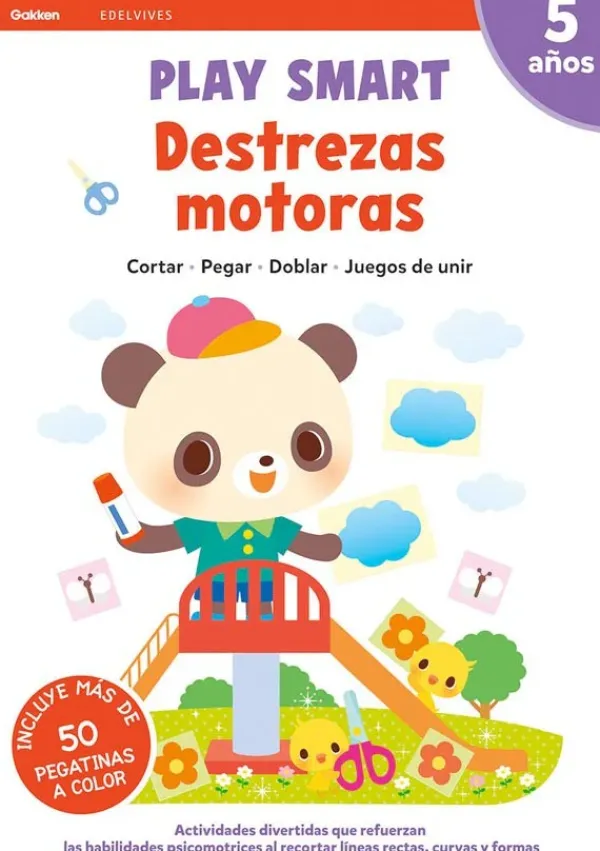Actividades Y Puzzles*Edelvives Play Smart. 5 Años. Destrezas Motoras