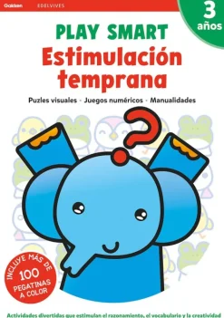 Actividades Y Puzzles*Edelvives Play Smart. 3 años. Estimulación temprana