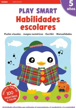 Actividades Y Puzzles*Edelvives Play Smart. 5 años. Habilidades escolares
