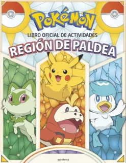 Actividades Y Puzzles*Montena Pokémon. Libros actividades paldea