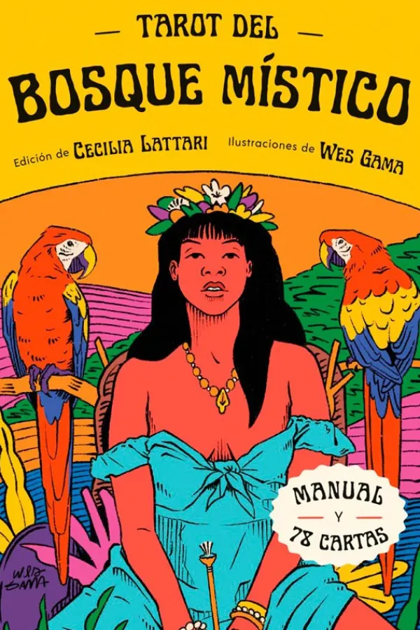 Esoterismo Y Mitología*Librero Tarot del bosque místico