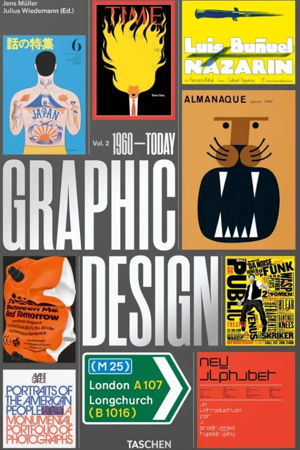 Teoría E Historia Del Diseño*Taschen The History of Graphic Design. Vol. 2. 1960-Today