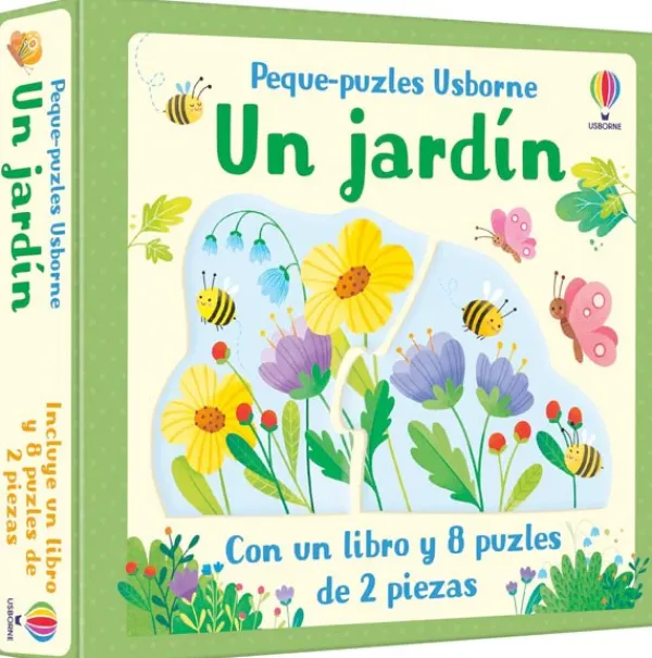 Animales Y Naturaleza*Usborne Un jardín. Peque-puzles
