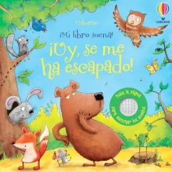 Primera Infancia*Usborne ¡Uy, se me ha escapado!. Mi libro suena
