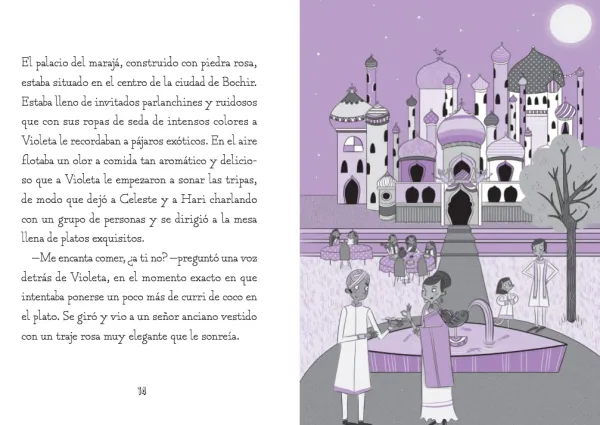 Literatura Infantil*Blume Violeta y el tesoro escondido