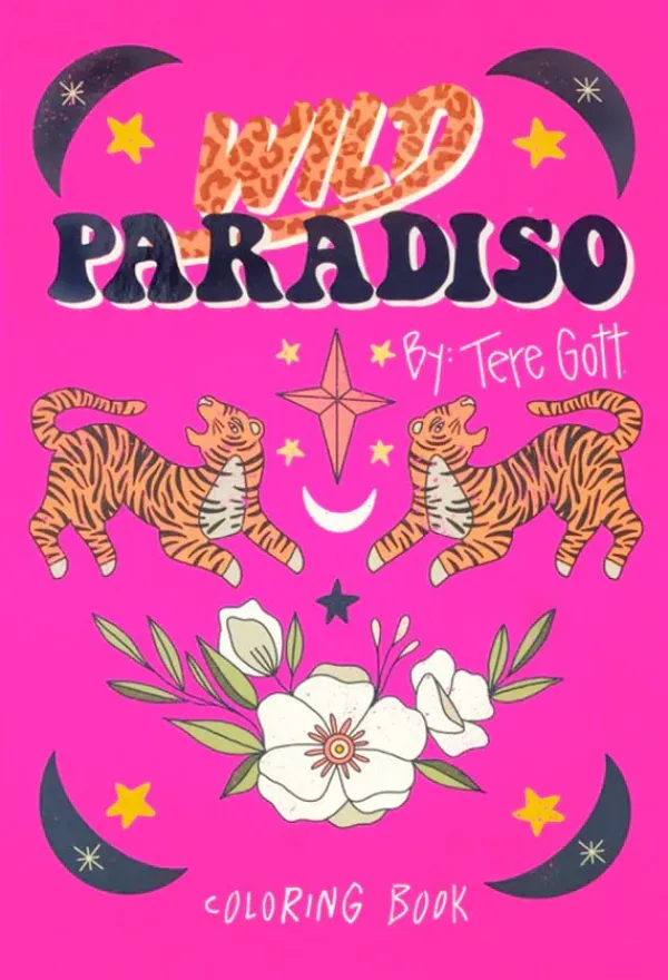 Libros Para Colorear*Tere Gott Wild Paradiso - Coloring book