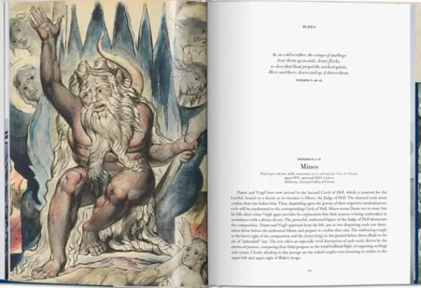 Arte*Taschen William Blake. La Divina Comedia de Dante. Los dibujos completos