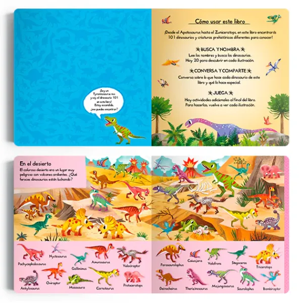 Primera Infancia*Contrapunto 101 dinosaurios para descubrir