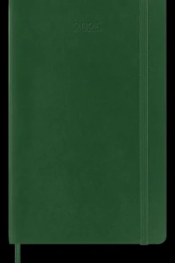 Agendas Moleskine*Ed. Moleskine Agenda 2025 - Diaria - Tapa blanda - Large - Verde mirto