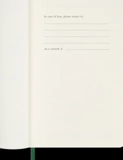 Agendas Moleskine*Ed. Moleskine Agenda 2025 - Diaria - Tapa blanda - Pocket - Verde mirto
