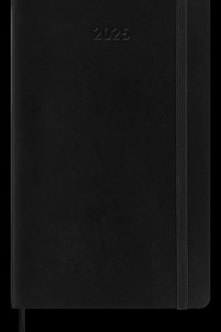 Agendas Moleskine*Ed. Moleskine Agenda 2025 - Mensual - Tapa blanda - Large - Negro