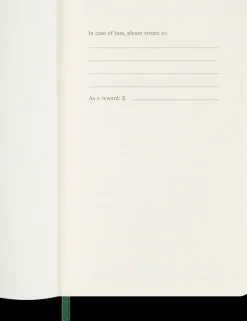 Agendas Moleskine*Ed. Moleskine Agenda 2025 - Semanal - Tapa blanda - Pocket - Verde mirto