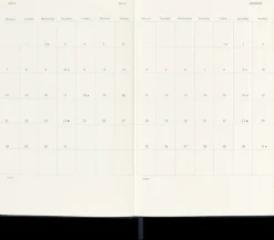Agendas Moleskine*Ed. Moleskine Agenda 2025 - Semanal - Tapa dura - Large - Negro