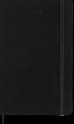 Agendas Moleskine*Ed. Moleskine Agenda 2025 - Semanal vertical - Tapa dura - Large - Negro