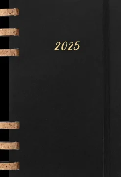Agendas Moleskine*Ed. Moleskine Agenda 2025 en Espiral - Semanal / Mensual - Tapa blanda - Large - Neg