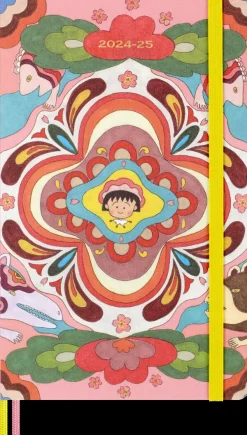 Agendas Moleskine*Ed. Moleskine Agenda 18 meses 2024/2025 - Semanal - Momoko Sakura - Tapa dura - Larg