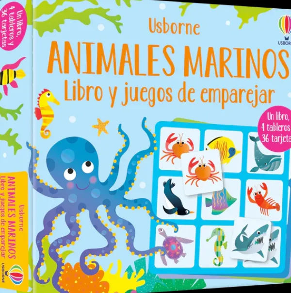 Actividades Y Puzzles*Usborne Animales marinos