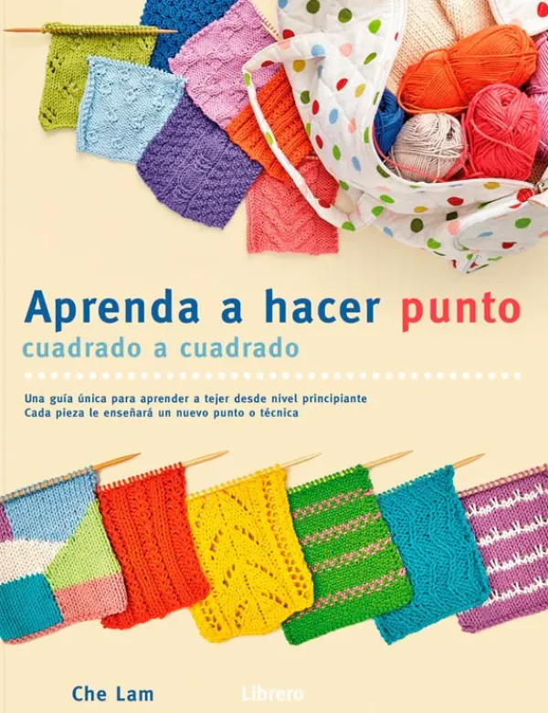 Técnicas De Tejido*Librero Aprenda a hacer punto cuadrado a cuadrado