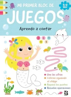 Actividades Y Puzzles*Ed. Ballon Aprendo a contar. Mi primer bloc de juegos