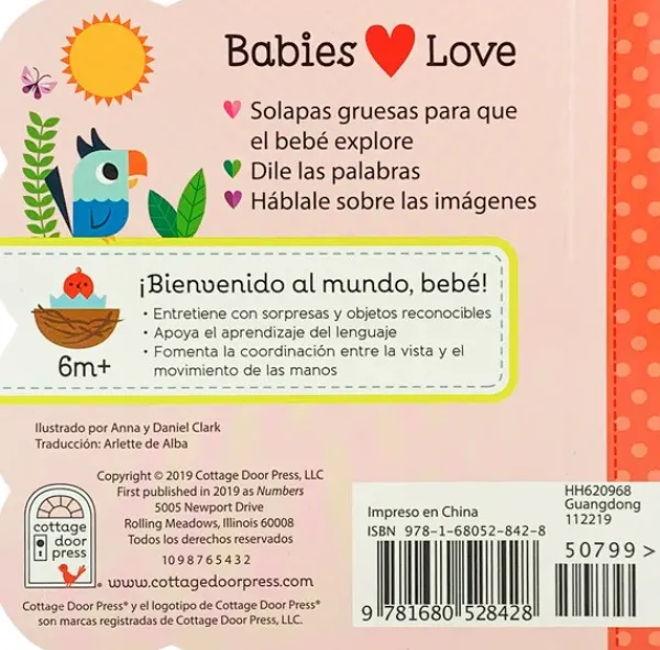 Primeros Conceptos*Cottage Door Press Babies Love - Números