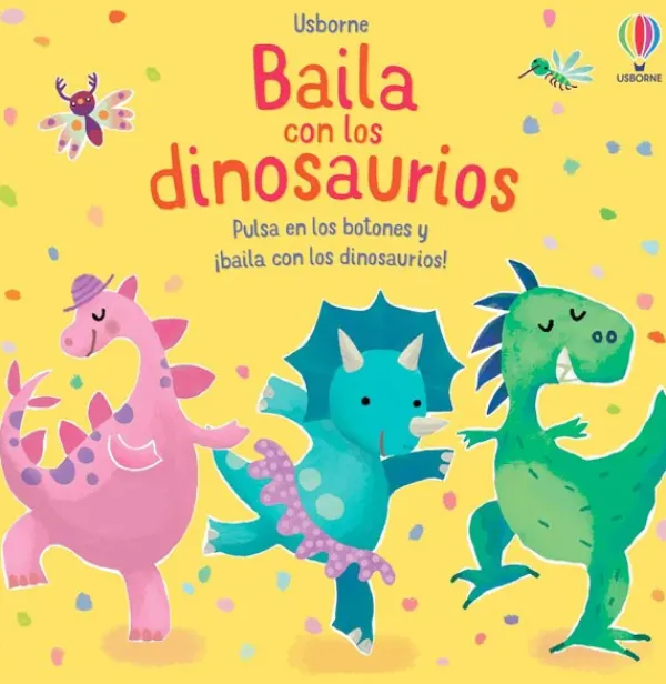 Libros Con Sonido*Usborne Baila con los dinosaurios