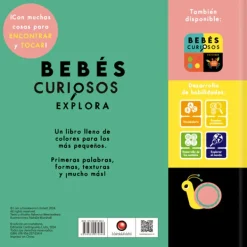 Primeros Conceptos*Contrapunto Bebés curiosos. Explora