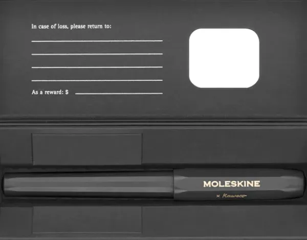 Lápices Moleskine*Ed. Moleskine Bolígrafo Moleskine x Kaweco - Negro - 0.7 MM - Tinta negra