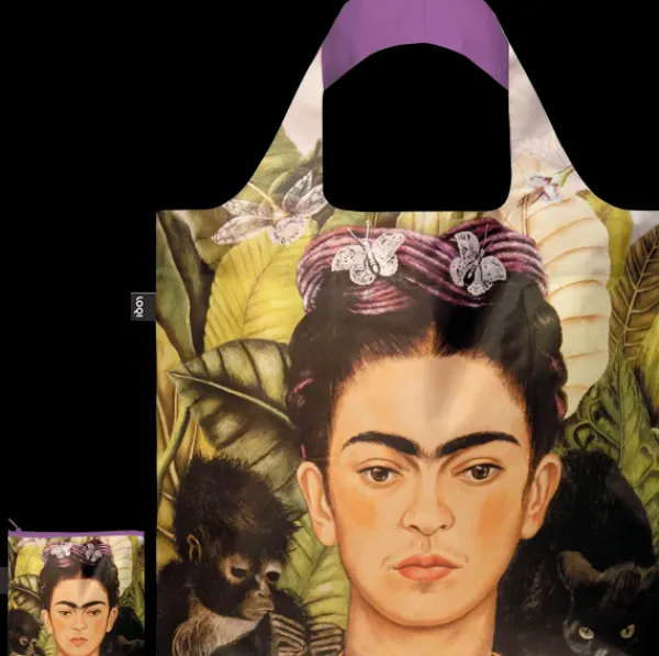 Loqi*Ed. LOQI Bolsa Frida Kahlo. Autorretrato