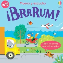Primera Infancia*Usborne ¡Brrrum!. Muevo y escucho