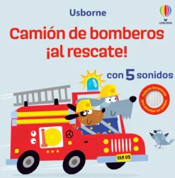 Libros Con Sonido*Usborne Camión de bomberos al rescate